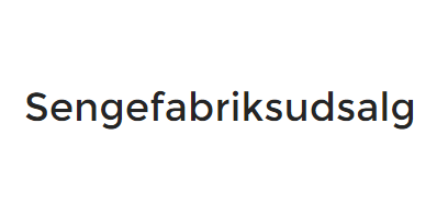 Sengefabriksudsalg