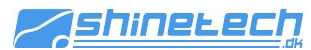 Shinetech.dk - P-skiver, klistermærker til biler